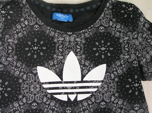 T-Shirt ADIDAS schwarz Gr. XS 34 - Bild 1 von 2
