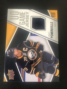 2011-12  Upper Deck UD Game Jersey Patch Jason Pominville #GJ-JP