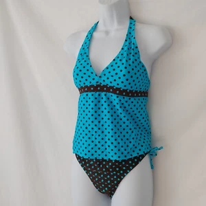 ABBIGLIAMENTO COSTUME DA BAGNO TANKINI BAMBINA plus TAGLIA 8 1/2 ** 3 PEZZI - NUOVO CON ETICHETTE - Foto 1 di 5