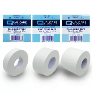 Zinc Oxide White Tape Roll | Medical Injury Fitness Strapping Sports Binding - Picture 1 of 23