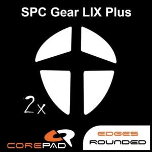 Corepad Skatez SPC Gear LIX / LIX Plus Ersatz Mausfüße Hyperglides PTFE Teflon - Picture 1 of 1