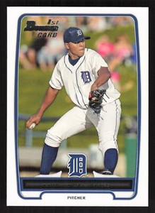 2012 Bowman Prospects #BP108b Luis Angel Sanz Detroit Tigers