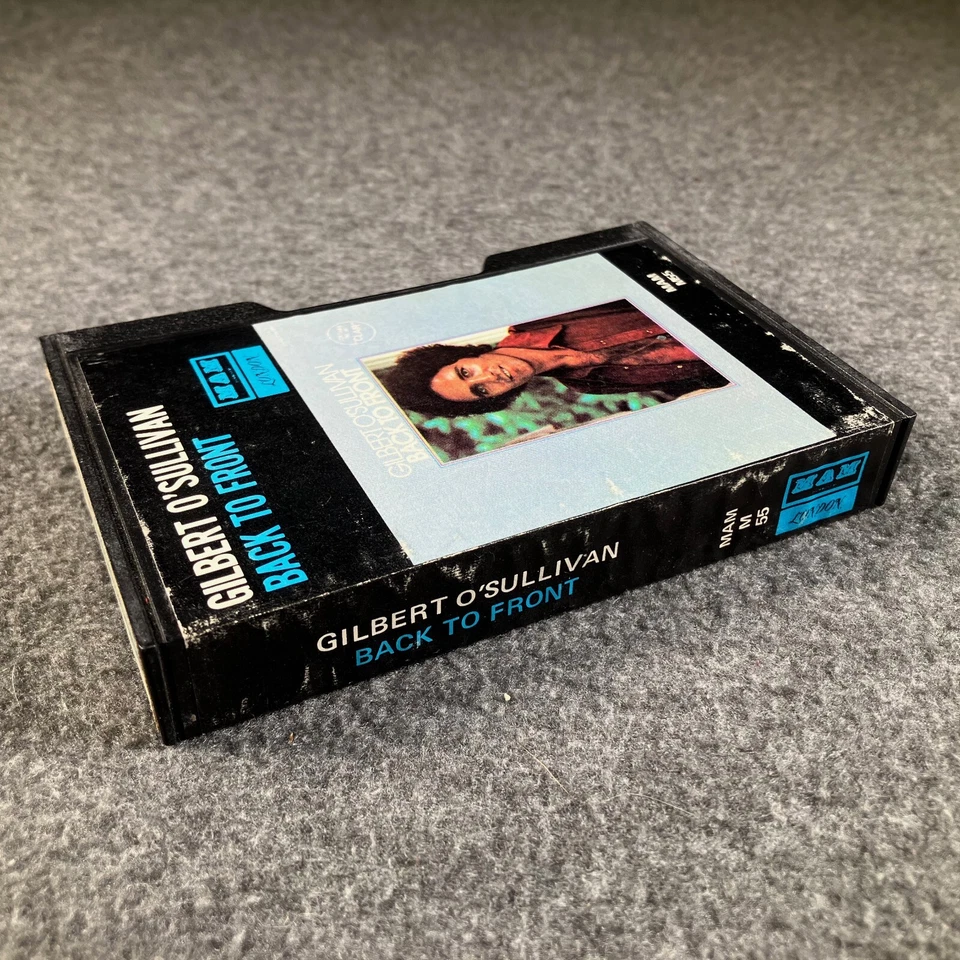 Gilbert O’Sullivan Back to Front 1972 London MAM M55 cassette slipcase Foto 1 de 3