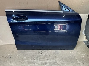 COMPLETE MERCEDES CLA W117 2013-2018 DOOR DRIVER SIDE FRONT RIGHT IN BLUE 890 - Picture 1 of 4