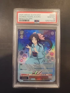 Psa 10 2025 bianco nero RKN parole di separazione e lacrime traboccanti Kaoru KamiyaPop1 - Foto 1 di 2