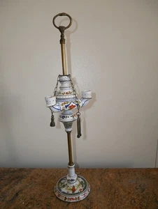 Lampada ad olio in ceramica CACF Faenza - Foto 1 di 15