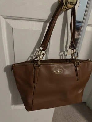 Coach Kelsey Women Brown/Black Light Weight Sachel - (F28989) - Image 1 of 4