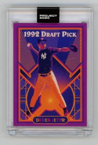 2020 Topps Project 2020 1993 Topps Derek Jeter #39 - Picture 1 of 2