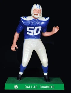 1958-1962 Hartland Plastics Fútbol Estatua Dallas Cowboys Lineman - Imagen 1 de 5