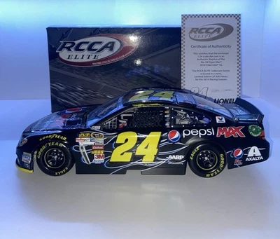 Jeff Gordon Pepsi Max 2014 RCCA Elite 1/24 NASCAR Diecast 45/300 - Image 1 of 4