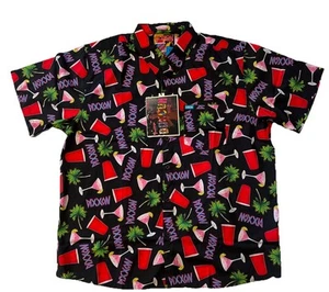 Dixxon Shirt Short Sleeved Men's Dancun 2024 Party 3XL Multicolor - Picture 1 of 9