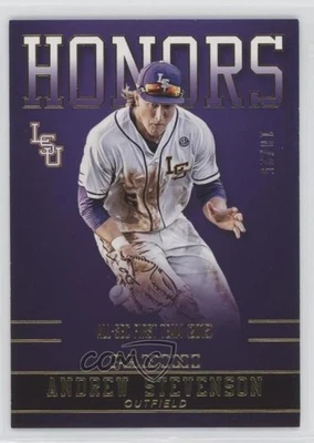 2015 Panini LSU Tigers Honors Gold /25 Andrew Stevenson #AS-LSU - Image 1 of 2