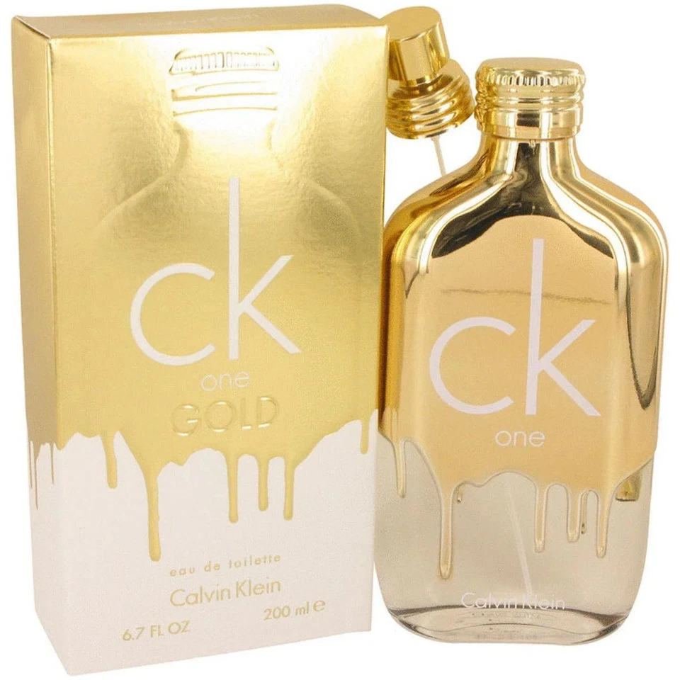 CK ONE GOLD por Calvin Klein Unisex EDT 6.7 / 6.8 oz Nuevo en Caja Foto 1 de 1