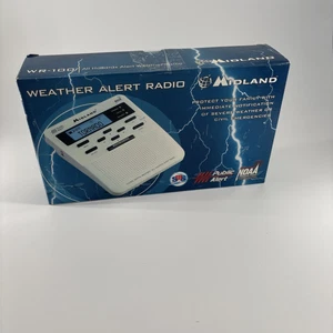 Midland WR-100 NOAA Weather Alert Radio SAME Digital All Hazards Radio NIB - Picture 1 of 6