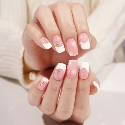 UV-Nagelfolie selbstklebende Nagelfolie Nailwraps, Winter, Zaubernägel4Home - Bild 1 von 3