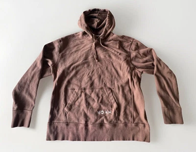 District Noah Embroidered Brown Hoodie Sweatshirt Men’s Size Large - Image 1 of 4