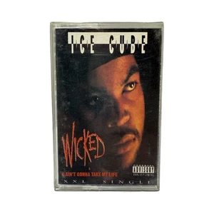 Ice Cube “Wicked” & “U Ain't Gonna Take My Life” XXL Single Cassette Tape GC - Bild 1 von 11