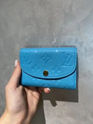 ❗️ULTRA RARE❗️Louis Vuitton X Takashi Murakami Slender Multiple Wallet Blue - Image 1 of 4