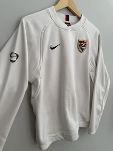 Felpa Pullover Vintage Nike Team Therma Fit USA Calcio Ventilato Uomo Maglia S - Foto 1 di 12