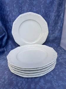 Rosenthal Maria weiß - 6 x Speiseteller / Essteller 24,5 cm - Bild 1 von 3