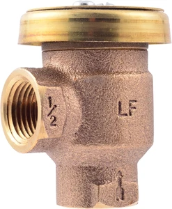 Cash Acme 1/2 Inch V-101 Anti-Siphon Vacuum Breaker, Brass Plumbing Fitting, 173 - Picture 1 of 12