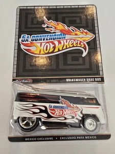 Hot Wheels, Mexico Convention VW, Drag Bus, Muscle Car, Diecast, Real Riders RLC - Picture 1 of 4