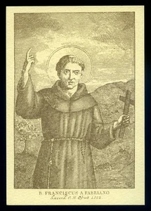 santino-holy card B.FRANCESCO DA FABRICANO - Bild 1 von 1