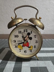 Mickey Mouse Quartz Lorus Clock - Picture 1 of 11
