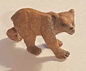 SCHLEICH 2" Grizzly Bear Cub Figure Retired 2012 Am Limes 69 D-73527 - Picture 1 of 3