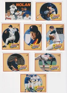 1991 UPPER DECK BASEBALL NOLAN RYAN BASEBALL HEROES 8 CARD LOT - Picture 1 of 18