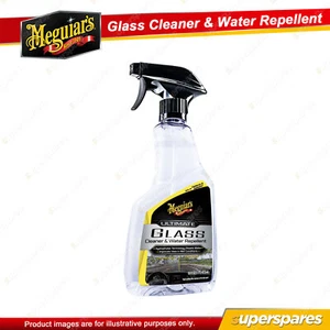Meguiar's Ultimate Glass Cleaner & Water Repellent 473ml Hydrophobic Technology - Picture 1 of 6