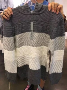 NWT Dkny Men Sweater Size M - Foto 1 di 5