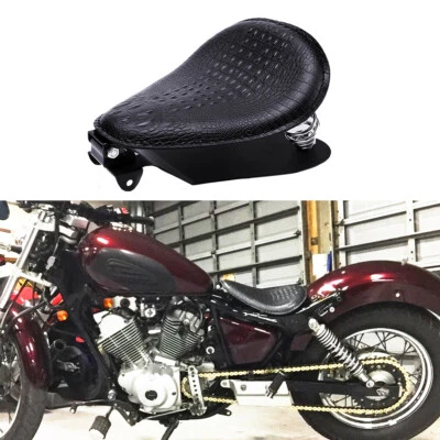 Fo Yamaha Virago XV 250 535 750 1100 Bobber Driver Solo Seat 3" Springs Bracket - Image 1 of 4