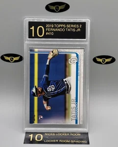 2019 Topps Series 2 San Diego Padres FERNANDO TATIS JR #410 rookie mint LRG 10 - Picture 1 of 2
