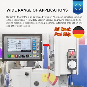 Control de movimiento independiente fuera de línea de 4 ejes DDCS V3.1 500 Khz para máquina CNC【DEU】 - Imagen 1 de 14
