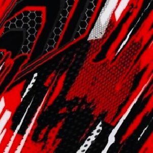 Hydrographic Film Hydro Dipping Water Transfer Film 1M 19" x 38" Red Hex
