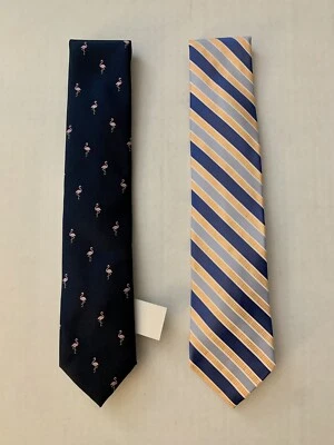 Paquete de 2 corbatas Van Heusen para hombre / NUEVO CON ETIQUETAS ⭐️ Foto 1 de 4