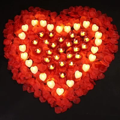 Juego de 24/48 piezas luces de té LED sin llama velas votivas lámpara decoración a pilas Foto 1 de 4