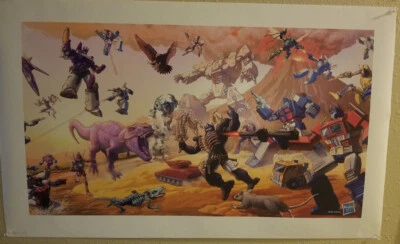 Transformers War for Cybertron Siege Kingdom Poster Canvas Print