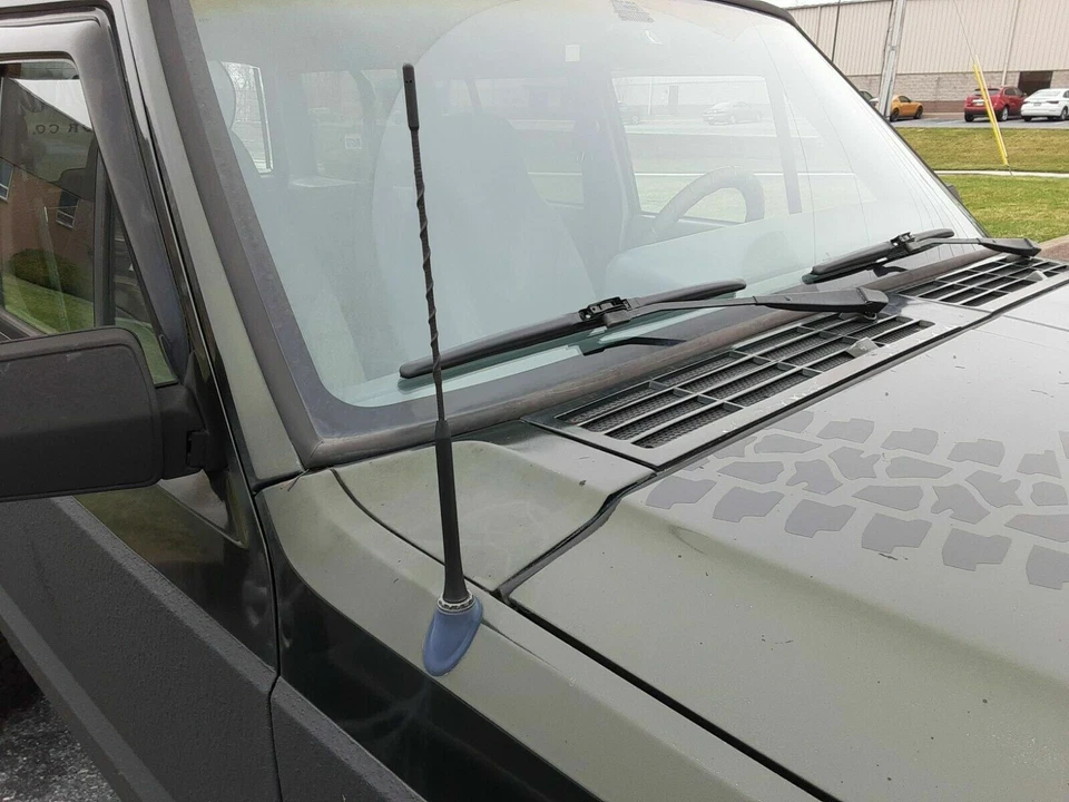 13" inch Antenna Mast Black Power Radio AM/FM for JEEP CHEROKEE 1984-1996 New - image 1 of 4