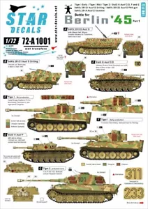 Stern Decals 1/72 Schlacht um Berlin 1945 Teil 1 - Bild 1 von 1