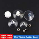 Clear Plastic Suction Cups Window Sucker With Screw Diameter 32mm 40mm 44mm 48mm