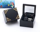 Classic Black Square Music Box   ? Part Of Your World ?