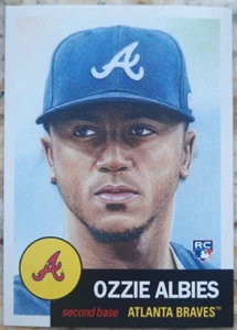 2018 TOPPS LIVING SET - OZZIE ALBIES - #32 - BOX FRESH - ON GOING SET - BRAVES - E - Bild 1 von 3
