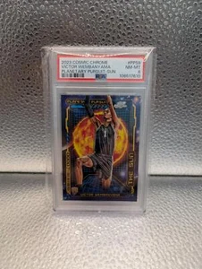 2023-24 Cosmic Chrome Planetary Pursuit Sun #PPS-9 Victor Wembanyama RC PSA 8 - Picture 1 of 2