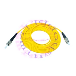 2pcs 15M FC to ST SM Simplex 9/125 3.0mm Fiber Optic Patch Cord Jumper Cable NEW - Afbeelding 1 van 1