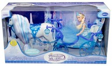 Kidz Corner- Principessa Ghiacci Carrozza camminante, Multicolore, Multi