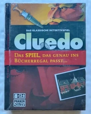 Cluedo in Buchform von Parker - NEU und ORIGINALVERPACKT - Bild 1 von 4