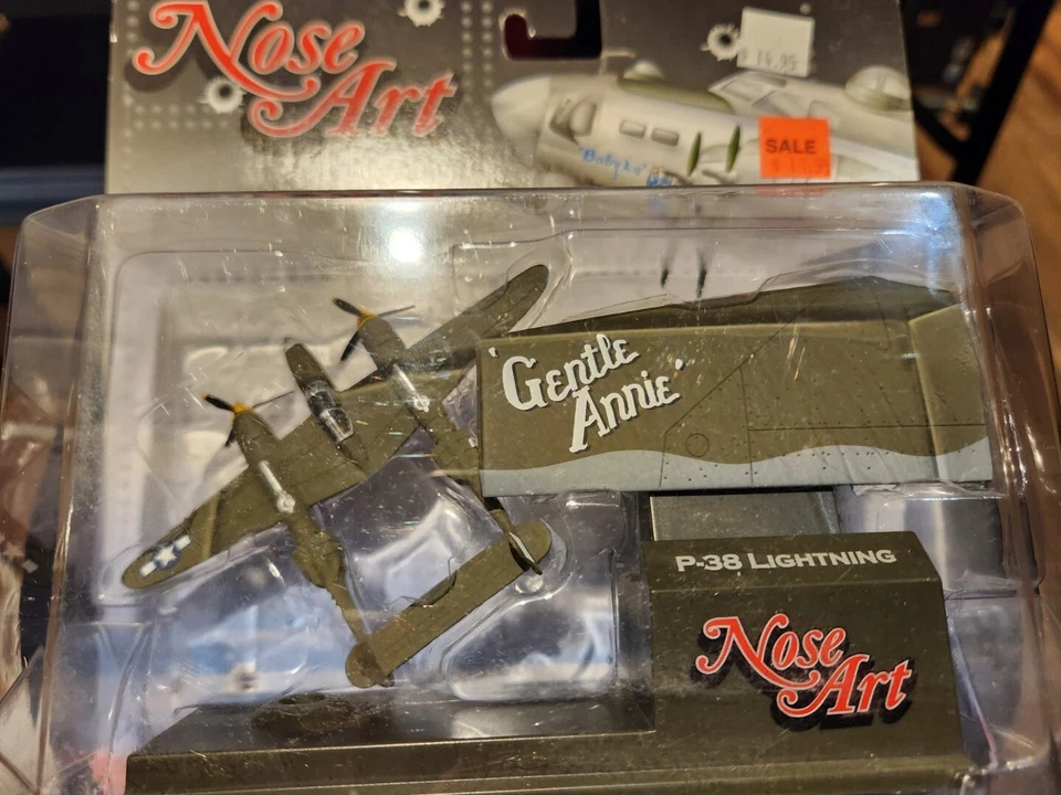 Corgi Nose Art P-38 Lightning Gentle Annie - Image 1 of 1