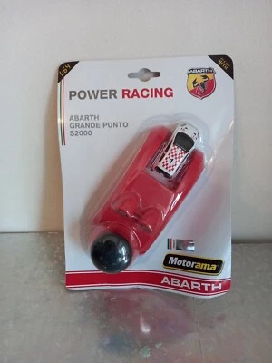 ABARTH 1:64 POWER RACING! MOTORAMA BLISTER NUOVO GRANDE  PUNTO S2000 - Immagine 1 di 3